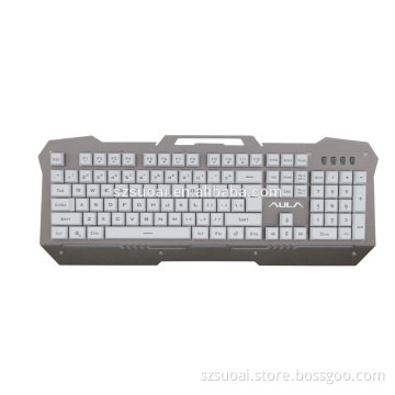membrane gaming keyboard with colorful backlight